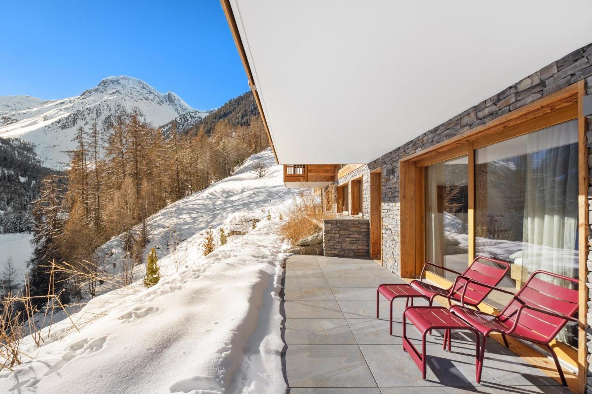 Chalet Les Rahas By Mrs Miggins Grimentz Eksteriør billede