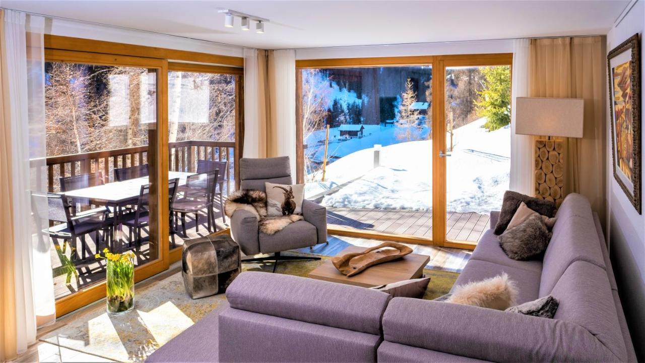 Chalet Les Rahas By Mrs Miggins Grimentz Eksteriør billede